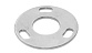 Фланец стойки 38/90 х 5 (4,3) х AISI 304 #200 3 отв х М10 х 20 k116-38-7