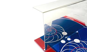 Накладка для крепления (тыльная/лицевая) из полированной нержавейки 1.0 мм длина 2.0 м k601-25 купить в Екатеринбурге