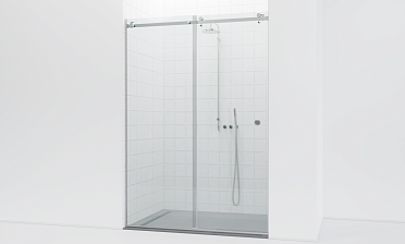 Комплект фурнитуры для душевой перегородки в проеме на профиле с раздвижной дверью t562-1 купить в Екатеринбурге