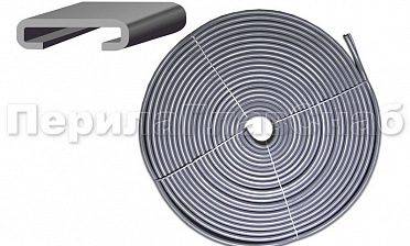 Поручень ПВХ пластиковый, цвет серый, на полосу 40х4 мм Ф-0681  купить в Екатеринбурге Поручень ПВХ пластиковый, цвет серый, на полосу 40х4 мм Ф-0681  купить в Екатеринбурге