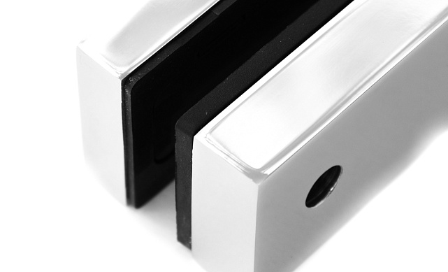 Торцевой стеклодержатель для стекла 12 мм, полированный AISI 304 k178 5 Торцевой стеклодержатель для стекла 12 мм, полированный AISI 304 k178 5