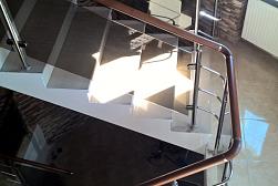 Перила на второй этаж в Екатеринбурге. Готовые проекты ПерилаГлавСнаб - фото 31