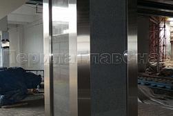 Облицовка колонн нержавеющей сталью в Екатеринбурге. Готовые проекты ПерилаГлавСнаб - фото 9