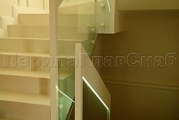 Перила на второй этаж в Екатеринбурге. Готовые проекты ПерилаГлавСнаб - фото 28