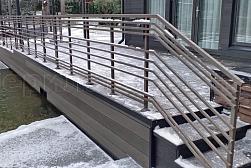 Ограждение входных групп в Екатеринбурге. Готовые проекты ПерилаГлавСнаб - фото 12