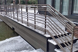 Ограждение входных групп в Екатеринбурге. Готовые проекты ПерилаГлавСнаб - фото 12