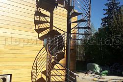 Ограждения маршевых лестниц и площадок в Екатеринбурге. Готовые проекты ПерилаГлавСнаб - фото 6