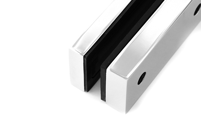 Торцевой стеклодержатель для стекла 12 мм, полированный AISI 304 k178 11 Торцевой стеклодержатель для стекла 12 мм, полированный AISI 304 k178 11