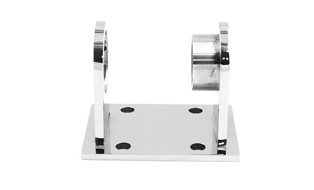 Боковой крепеж С-пластина стакан для Ø38.1 мм, (AISI 201) k339-3 6 Боковой крепеж С-пластина стакан для Ø38.1 мм, (AISI 201) k339-3 6