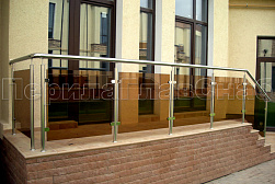 Ограждение входных групп в Екатеринбурге. Готовые проекты ПерилаГлавСнаб - фото 2