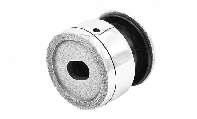 Точечный стеклодержатель Ø36x28, регулируемый, для стеклянных стен, под стекло 8-12 мм, AISI 304, полированный k084-2 6 Точечный стеклодержатель Ø36x28, регулируемый, для стеклянных стен, под стекло 8-12 мм, AISI 304, полированный k084-2 6