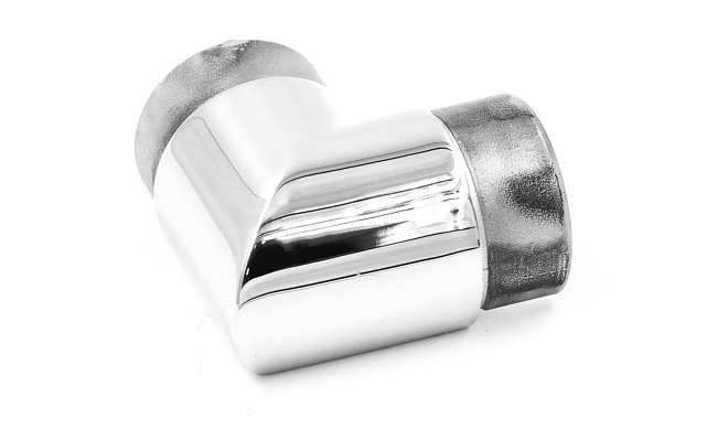 Отвод с пазом на трубу Ø48.3 мм, полированный (AISI 304) k237 3 Отвод с пазом на трубу Ø48.3 мм, полированный (AISI 304) k237 3