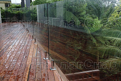 Перила и ограждения для террас в Екатеринбурге. Готовые проекты ПерилаГлавСнаб - фото 6