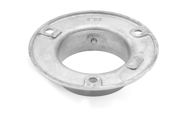 Фланец для трубы Ø50.8 мм, литой, полированный под 3 самореза 4.8 мм (AISI 304) k022 4 Фланец для трубы Ø50.8 мм, литой, полированный под 3 самореза 4.8 мм (AISI 304) k022 4