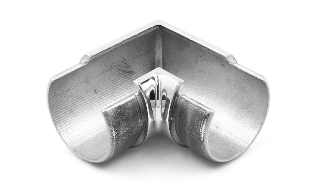 Отвод с пазом на трубу Ø48.3 мм, полированный (AISI 304) k237 5 Отвод с пазом на трубу Ø48.3 мм, полированный (AISI 304) k237 5