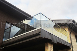 Перила и ограждения для террас в Екатеринбурге. Готовые проекты ПерилаГлавСнаб - фото 18