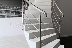Перила для лестниц из металла в Екатеринбурге. Готовые проекты ПерилаГлавСнаб - фото 7