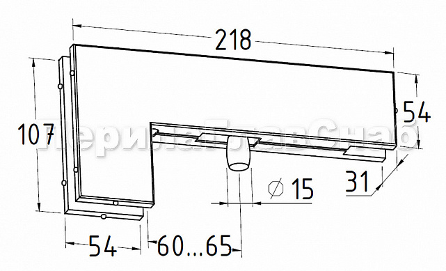 Фитинг угловой соединительный с осью, под золото t140 TP 2 Фитинг угловой соединительный с осью, под золото t140 TP 2