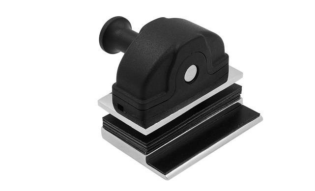 Защелка зажимная, полированная, AISI 304 t156 PSS 6