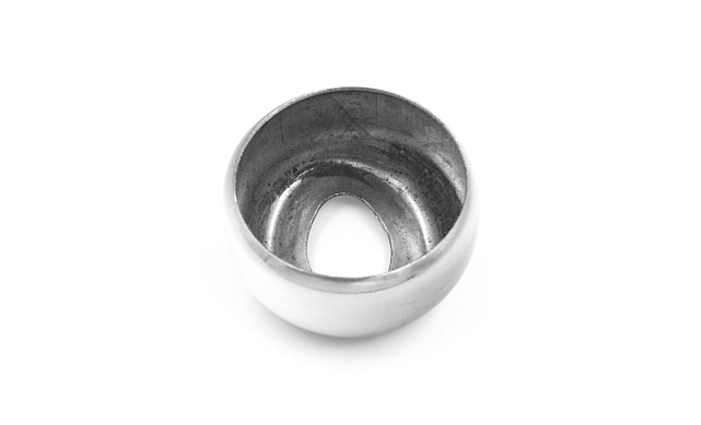 Наконечник стойки штамп, под 90° Ø38/50х0.6 AISI 201 #400 k017-8 3 Наконечник стойки штамп, под 90° Ø38/50х0.6 AISI 201 #400 k017-8 3