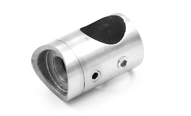 Ригеледержатель на стойку Ø38.1х16.8 мм, шлифованный, литой (AISI 304) k018-3 3