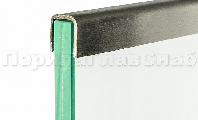 Профиль П-образный, L=2000 мм, t=1.5 мм, для стекла 10 мм, шлиф. (AISI 304) Ф-1147 3 Профиль П-образный, L=2000 мм, t=1.5 мм, для стекла 10 мм, шлиф. (AISI 304) Ф-1147 3