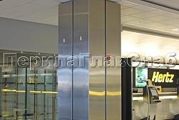 Облицовка колонн нержавеющей сталью в Екатеринбурге. Готовые проекты ПерилаГлавСнаб - фото 4