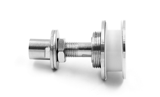 Стеклодержатель (рутель) под стекло от 16 до 24 мм, полированный (AISI 316) k274 6 Стеклодержатель (рутель) под стекло от 16 до 24 мм, полированный (AISI 316) k274 6