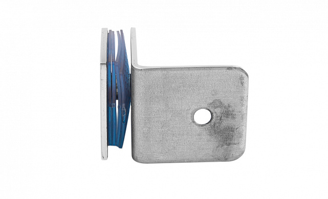 Коннектор для душевой кабины стена-стекло 90° 45х45 мм латунь-хром, полированный t722 PC 6 Коннектор для душевой кабины стена-стекло 90° 45х45 мм латунь-хром, полированный t722 PC 6