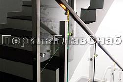 Перила на второй этаж в Екатеринбурге. Готовые проекты ПерилаГлавСнаб - фото 30