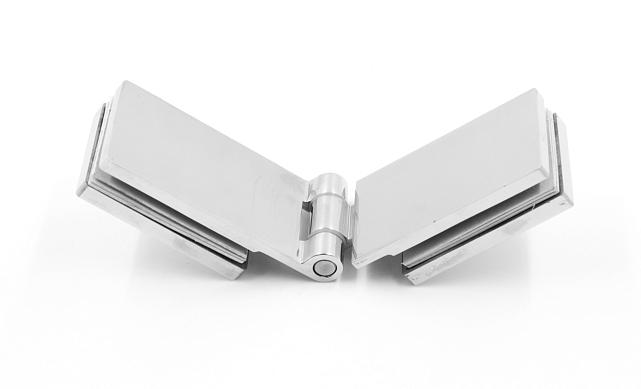 Душевая петля стекло-стекло, нержавеющая сталь AISI 304, полированная t321 PSS 5