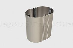 Облицовка колонн нержавеющей сталью в Екатеринбурге. Готовые проекты ПерилаГлавСнаб - фото 1