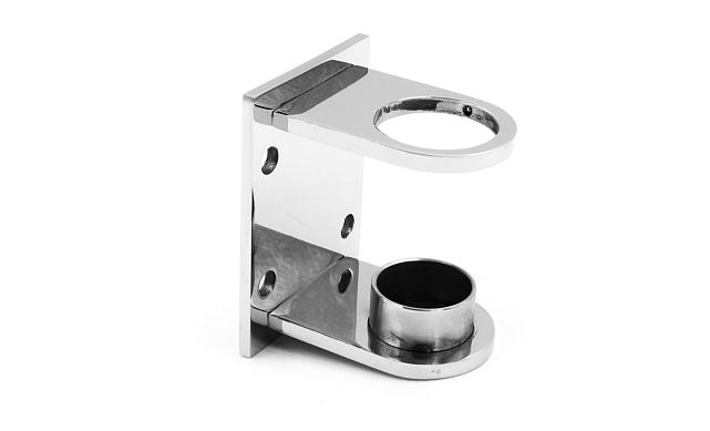 Боковой крепеж С-пластина стакан для Ø38.1 мм, (AISI 201) k339-3 5 Боковой крепеж С-пластина стакан для Ø38.1 мм, (AISI 201) k339-3 5