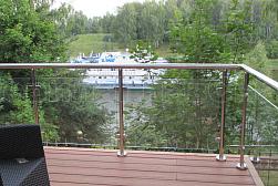 Перила и ограждения для террас в Екатеринбурге. Готовые проекты ПерилаГлавСнаб - фото 22