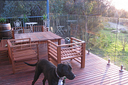 Перила и ограждения для террас в Екатеринбурге. Готовые проекты ПерилаГлавСнаб - фото 15