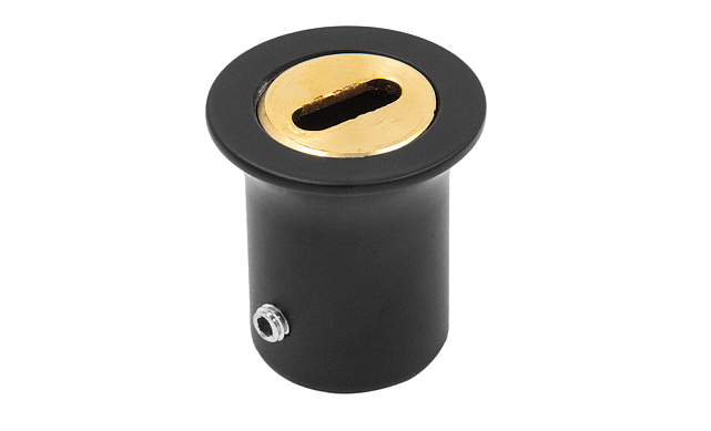 Соединитель стена-труба 19 мм, цинк, черный t907 BZn  3  Соединитель стена-труба 19 мм, цинк, черный t907 BZn  3