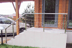 Ограждение входных групп в Екатеринбурге. Готовые проекты ПерилаГлавСнаб - фото 10