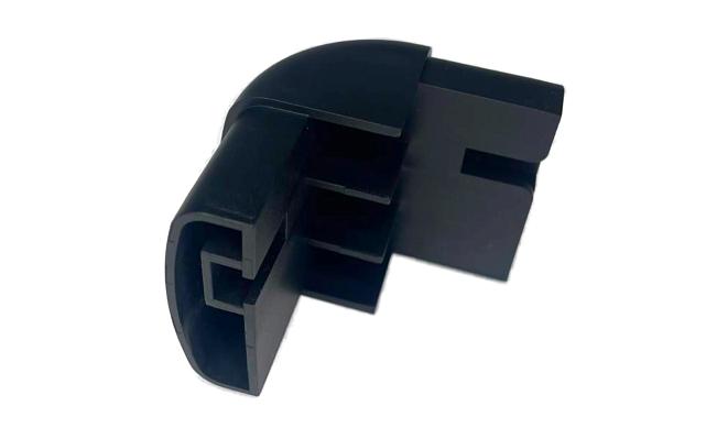 Угловой соединитель для трека черный t409 BL 2