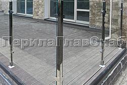 Перила и ограждения для террас в Екатеринбурге. Готовые проекты ПерилаГлавСнаб - фото 21