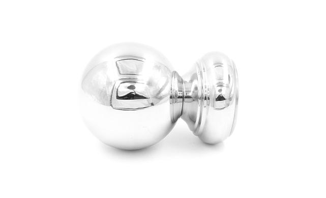 Наконечник шар на стойку Ø50.8 мм, штампованный, полированный, 400 Grit, AISI 201 k075-2 3