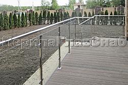 Перила и ограждения для террас в Екатеринбурге. Готовые проекты ПерилаГлавСнаб - фото 20