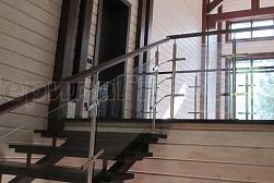 Перила на второй этаж в Екатеринбурге. Готовые проекты ПерилаГлавСнаб - фото 8