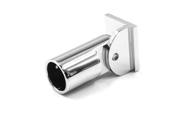 Соединитель труба-стена 19 мм, шарнирный, латунь, полированная t916 PС 6