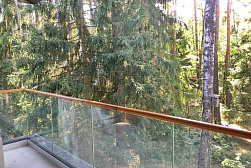 Перила и ограждения для террас в Екатеринбурге. Готовые проекты ПерилаГлавСнаб - фото 2