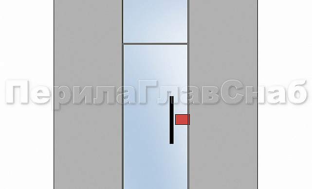 Замок для стеклянной двери вертикальный с ответной частью на стену и пол, полированный, вырез 15 t135 PSS 3 Замок для стеклянной двери вертикальный с ответной частью на стену и пол, полированный, вырез 15 t135 PSS 3