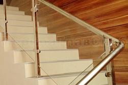 Перила на второй этаж в Екатеринбурге. Готовые проекты ПерилаГлавСнаб - фото 12