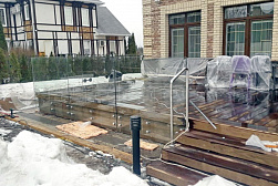 Перила и ограждения для террас в Екатеринбурге. Готовые проекты ПерилаГлавСнаб - фото 3