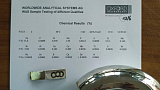 Химический анализ Заглушка с отводом Ø50.8х1.5 мм (AISI 304) k067 Химический анализ Заглушка с отводом Ø50.8х1.5 мм (AISI 304) k067
