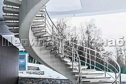 Ограждения для лестниц в Екатеринбурге. Готовые проекты ПерилаГлавСнаб - фото 16