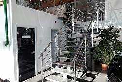 Ограждения для лестниц в Екатеринбурге. Готовые проекты ПерилаГлавСнаб - фото 4